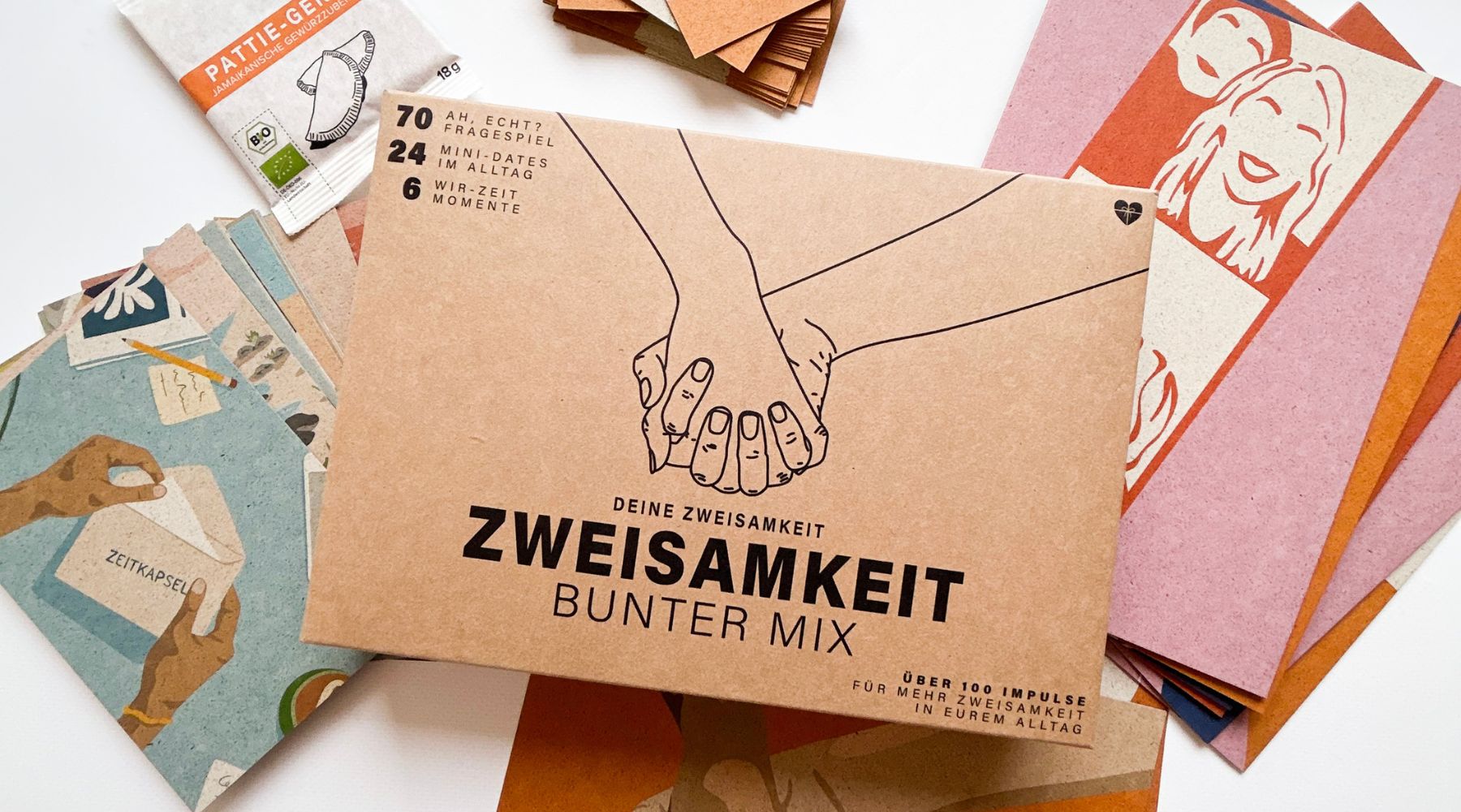 Quality Time: Bewusste Zeit in der Beziehung mit der Zweisamkeit-Box