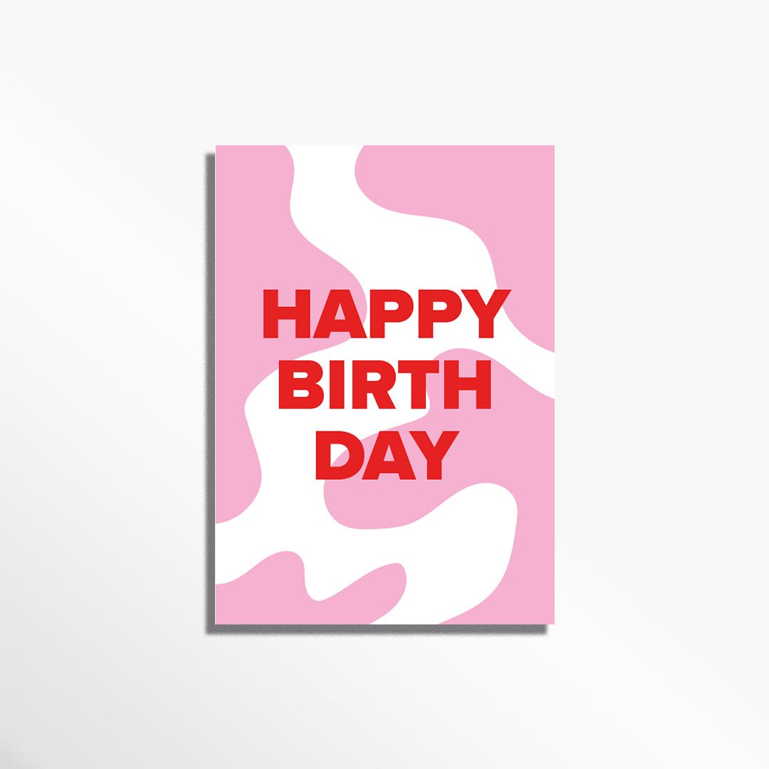 Happy Birthday Grußkarte zum Geburtstag
