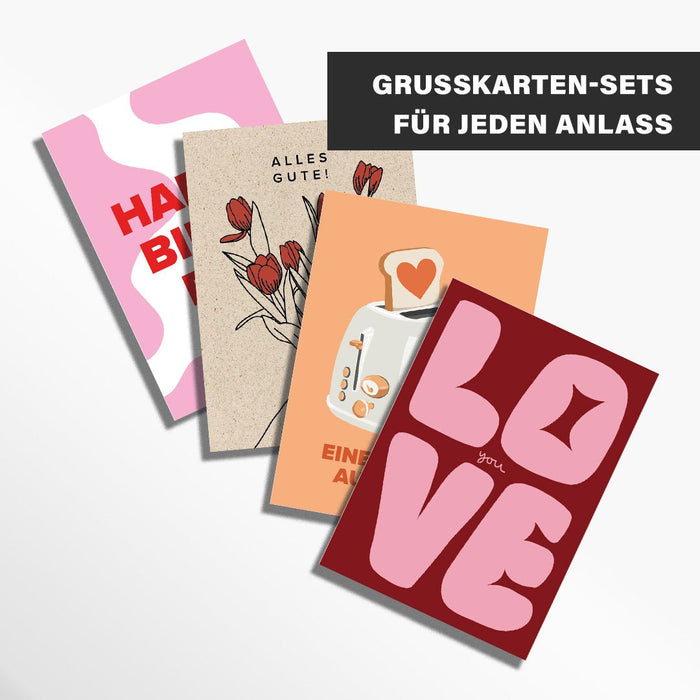 Grußkarten-Set passend für jeden Anlass