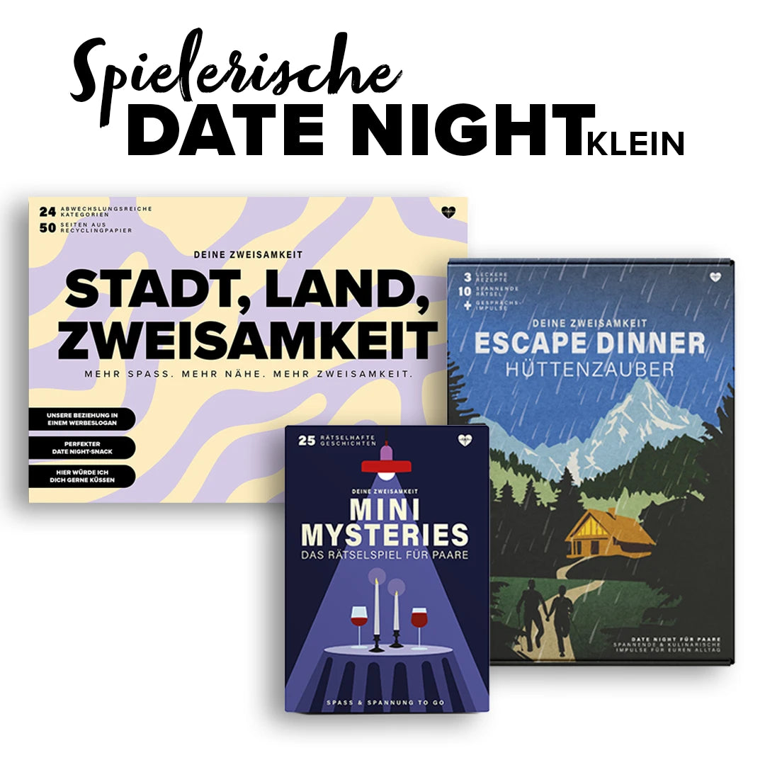 Spiel- und Rätselspaß für Paare für Date Nights